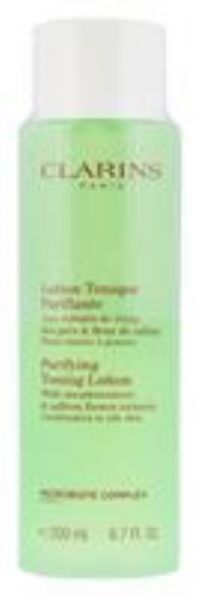 ~ NEW ~ CLARINS PURIFYING TONING LOTION WITH MEADOWSWEET & SAFFRON 200ml SEALED