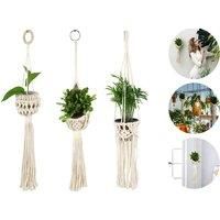 Hanging Plant Basket Net - 3 Styles!