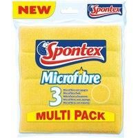 Spontex Microfibre Pads, 3 Count (Pack of 1)