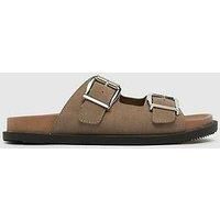 Schuh Scout Footbed Sandals - Beige