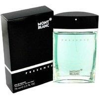 Montblanc Presence 75ml Eau de Toilette Spray for Men -New