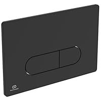 Ideal Standard Oleas M1 Mechanical Toilet Flush Plate, R0115A6, Black