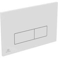 Ideal Standard Oleas M2 Mechanical Toilet Flush Plate, R0121AC, White
