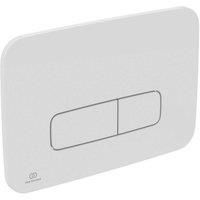 Ideal Standard Oleas M3 Mechanical Dual Flushplate White