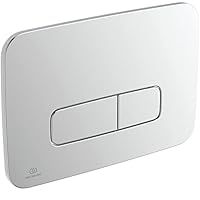 Ideal Standard Oleas P3 Pneumatic Toilet Flush Plate, R0124AA, Chrome