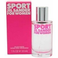Jil Sander Sport For Women EDT 30ml Spray - NEW, Sealed, Box/cellophane damage