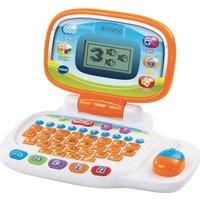VTech 155403 Pre School Laptop Interactive Educational Kids Computer Toy with 30 Activities Suitable for Children 3, 4, 5+ Year Olds Boys & Girls, White/Orange