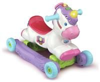 VTech Rock and Ride Unicorn Baby Ride On Toy, Interactive Baby Musical Toy with Learning and Sound Features, First Steps Walking Support for Babies & Toddlers from 18 Months
