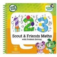 LeapFrog 460703 Scout and Friends Maths 3D Activity Book Learning Toy, Multi-Colour, One Size