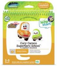 LeapFrog 462503 LeapStart Toot Cory Carson Superhero School, Multi