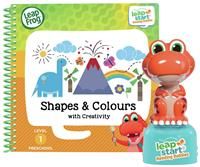 LeapFrog Leapstart Reading Buddies: Shapes and Colours with Creativity, Educational Fun, 40+ Reading Activities, Compatible with LeapStart Systems, Suitable For Ages 2, 3, 4+ Years, English Version