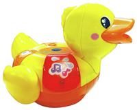 VTech Float & Splash Duck, Bath Toy for 1 Year Olds, Sensory Bathtub Toy with Lights & Music, Bath Time Gift for Babies & Toddlers 1, 2, 3 years +, English version