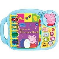VTech Peppa Pig: Learn & Discover Book, Official Character Educational Learning Toy, Music, Phrases & Voice of Peppa Pig, Learn Letters & Words, Gift for Kids Age 2, 3, 4, 5 Years, English Version