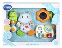 VTech My First Gift Set New Baby Gifts, New-born Baby Toys Including Hippo Animal Plush, Baby Teether, Baby Rattle & Baby Musical Toy, Baby Toys 0, 6, 12 Months & Over for Boys & Girls