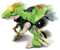Switch & Go Dinos Burnout the Velociraptor Kids Toy, Interactive Dinosaur Toy Switches Into a Car, 2-In-1 Educational Toy, Dinosaur Toys for Boys & Girls 3, 4, 5, 6+ Year Olds, English Version