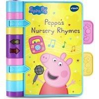 VTech Peppa Pig: Peppa/'s Nursery Rhymes, Official Peppa Pig Book with Nursery Rhymes, Wipe-Clean Pages, Lights, Songs & Sound Effects, Interactive Toy for Babies 9, 12, 18+ months, English Version