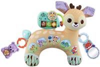 VTech Baby 4-in-1 Tummy Time Fawn, Sensory Animal Baby Pillow with Lights, Sounds & Music, Interactive Gift for infants 3, 6, 9, 12 months +, English version