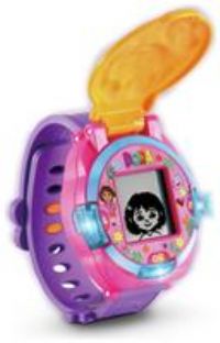 VTech Dora: Time for Learning Adventure Watch, Official Dora Toy with 4 Games, Stopwatch, Timer & Alarm, Educational Gift for Kids 3, 4, 5, 6+ Years, English Version