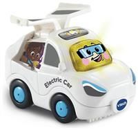 VTech Toot-Toot Drivers Electric Car, Interactive Toddlers Toys for Pretend Play with Lights and Sounds, Suitable for Boys & Girls Ages 1, 2, 3, 4+ Years, English Version, White