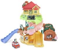 VTech Toot-Toot Drivers Bluey Road Trip Play Set, includes Toy Car
