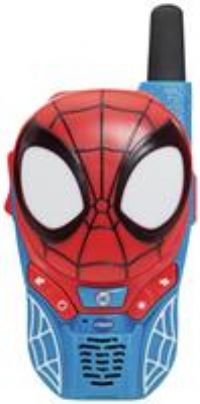 VTech Spidey and His Amazing Friends: Spidey-Sense Walkie-Talkies, Official Character Walkie Talkies, Features Spidey & Spin, Child-Safe, Up to 200m Range, For Kids 3, 4, 5+ Years, English Version