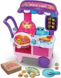 Vtech Build A Slice Pizza Cart-Pink