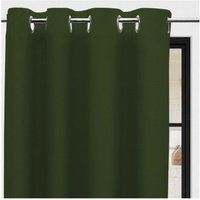 Soleil d/'ocre Cotton Curtains and Draperies 135 x 250 cm Green