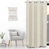 Soleil D'Ocre  LINEN  's Curtains, blinds in White