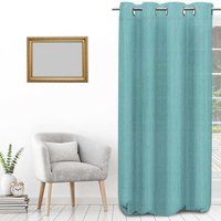 Soleil d/'ocre Bohem Celadon Sail with Eyelets Effect Crumpled 135 x 250 cm