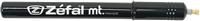 Zefal Mt 323 Aluminium Traditional Pump, 2 Pegs 105 X-Large - 300 mm, Glossy Black