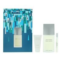 Issey Miyake L'eau D'Issey Pour Homme Eau de Toilette 125ml + 10ml + Shower Gel