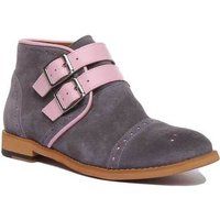 Justin Reece Womens Buckle Up Ankle Boot Size UK 3 - 8