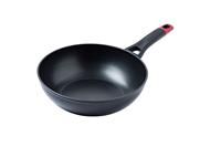 Pyrex Optima Deep Wok Pan High Quality Non Stick Coating with Handle 28cm