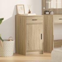Sideboard Sonoma Oak 40x41x75 cm Engineered Wood