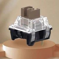 TTC Silent Mute Brown V3 Switches Tactile Mechanical Keyboard Switch Elaborate Lubricating Alone