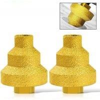 Brazed Pagoda Drill Bit M10 Brazed Diamond Tower Drill Tile Stone Rock Plate Drill Reaming