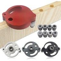 Upgraded Vertical Doweling Jig 3-10mm Woodworking Hole Puncher Self-centering Drill Guide Locator