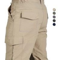 Quick Drying Tactical Cargo Pants For Men - 6 Sizes, 5 Colours - Green