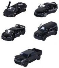 Majorette - Black Edition 5Pcs Giftpack - Set of 5 metal vehicles - Original Reproductions.