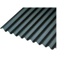 Onduline 3mm Black Corrugated Bitumen Sheet 950 x 2000mm