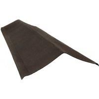 Onduline Brown Ridge Piece For Bitumen Corrugated Sheets - 485mm x 1000mm