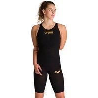 Arena Women/'s Swimming Trunks 1p Pwsk Carbon Air 2 Swimsuit, Black, 6 UK
