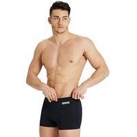 Arena Mens Team Swim Short Solid - Black