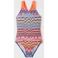 Arena Girls Ondulation Pro Swimsuit - Pink
