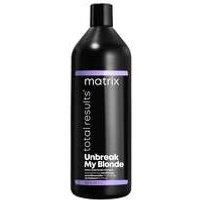 Matrix Total Results Unbreak My Blonde SulfateFree Strengthening Conditioner 1000ml  Haircare