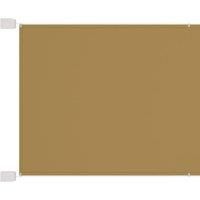 Vertical Awning Beige 60x800 cm Oxford Fabric