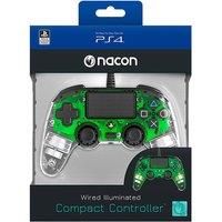 PS4 Nacon Illuminated Compact Controller - Green PlayStation 4