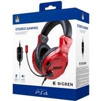 Official PlayStation Gaming Headset V3 Red for PS4