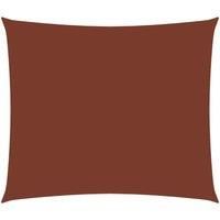Sunshade Sail Oxford Fabric Rectangular 3.5x5 m Terracotta