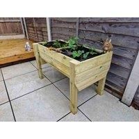 Churnet Valley Garden Furniture Churnet Valley 1.8M Raised Veg Trug